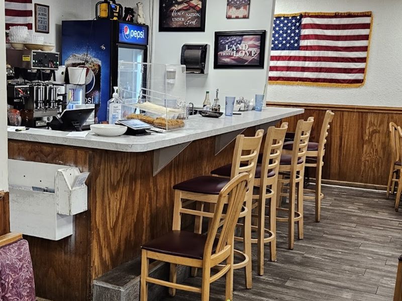 A & B Restaurant interior